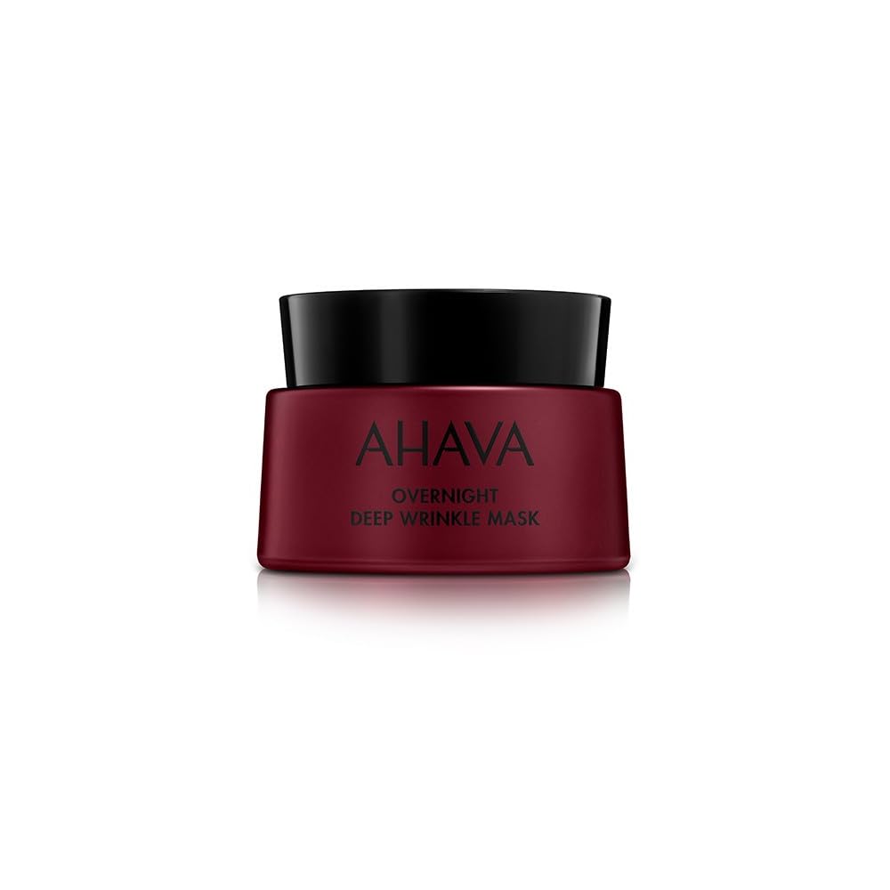 AHAVA Deep Wrinkle Overnight Mask - Anti-Aging Facial Treatment - Reduces the appearance of deep wrinkles (50ml)
