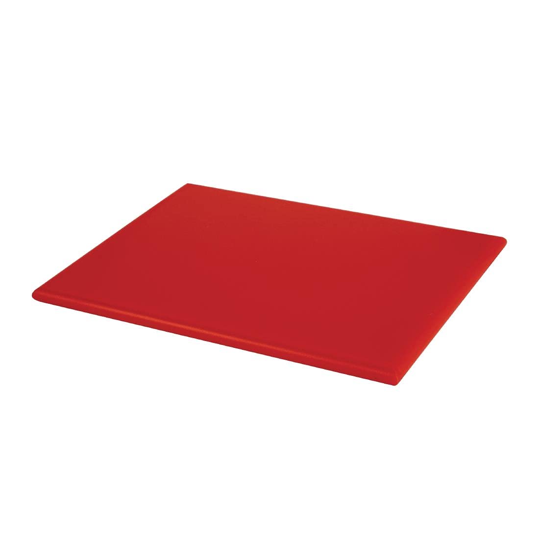 Hygiplas High Density Red Chopping Board Small 305x229x12mm - Colour Coded, Dishwasher Safe Cutting Board HC866