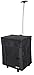 dbest products Smart Cart, BLACK Collapsible Rolling Utility Cart Basket Grocery Shopping Teacher Hobby Craft Art