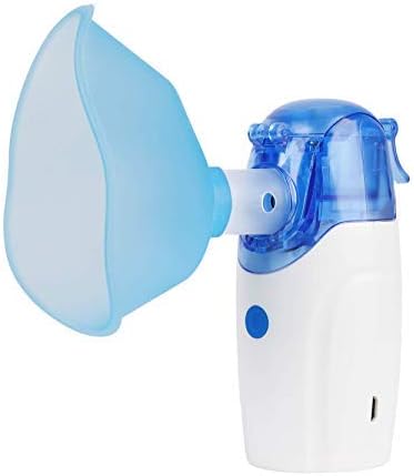 Rechargeable Portable Micron Mesh Steam Inhaler Ultrasonic Travel Handheld Vaporizer Kids, Adults