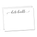 Personalized Flat Notecard Set - Set of 10 Fancy Name Notecards (Flat Notecard 1)