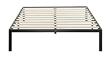 Zinus Modern Studio 14 Inch Platform 1000 Metal Bed Frame / Mattress Foundation / no Boxspring needed / Wooden Slat Support, Queen