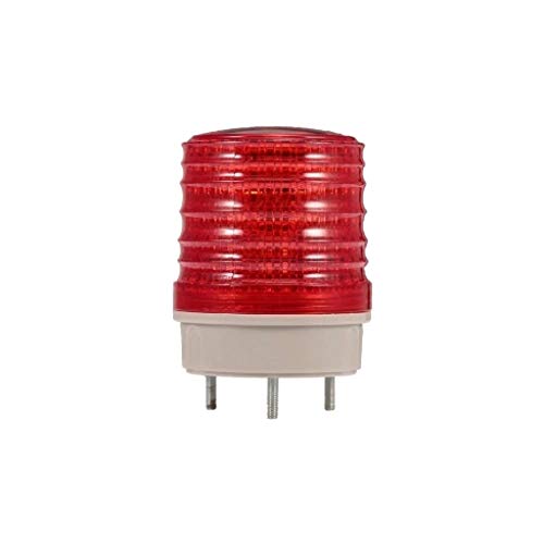 Maonet  LED Warning Light Bulb Signal Alarm Lamp for 1/14 Tamiya TRAXXAS HSP Redcat (Red)