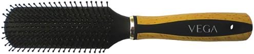 Vega Premium Collection Hair Brush - Flat - Wooden 1 Pcs