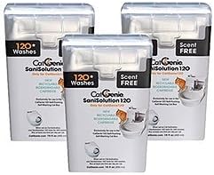 CatGenie 120 SaniSolution Smart Cartridge, Scent-Free by PetNovations 3-PACK