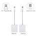KimKey 2 IN 1 Micro USB and Lightning Connector Camera SD Card Reader for iPhone iPad and Android Phone Tablet