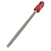 CNBTR 10inch Diamond Coated Round File Plastic Handle Hand Tools for Grinding on Glass, Stone, Marble,180Grit