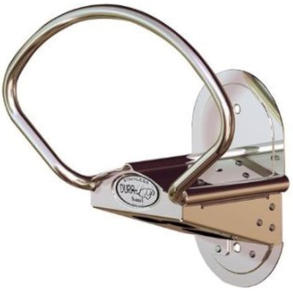 DuraLoop Stainless Steel Water Hose Hanger Saddle USA Made Garden