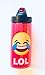 Cool Gear 16 fl oz BPA Free Water Bottle with Fun Phrase Emoji LOL