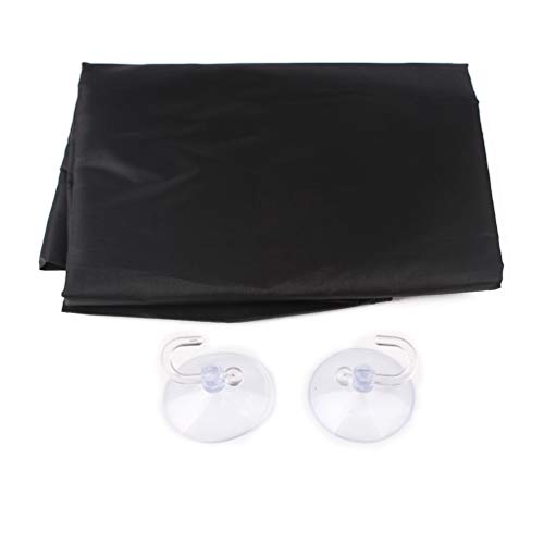 JASSINS Beard Apron for Shaving-Hair Clippings Catcher & Grooming Cape Apron (Black)