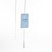 Bestjybt Fashion Women Metal Ring Short Y Shaped Necklaces Circle Lariat Necklace, Silver