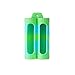 Coil Master 100% Authentic 2 Bay Silicone 18650 Battery Case Gel Carrying Cover Sleeve (Green/Blue Camo)