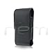 Black Vertical Leather Cover Belt Clip Side Case Pouch For Nokia X3 Touch and Type X3-02