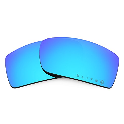 Revant Polarized Replacement Lenses for Oakley Gascan EliteKiwanda Blue MirrorShield