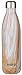 MIRA Vacuum Insulated Travel Water Bottle | Leak-Proof Double Walled Stainless Steel Cola Shape Sports Water Bottle | No Sweating, Keeps Your Drink Hot & Cold | 25 Oz (750 ml) | Sunset