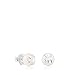 TOUS Sterling Silver Earrings for Women with Pearls & Bear Motif, Size: 8,5-9mm. TOUS Bear Collection