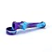6.5-Inch Silicone Honey Straw (Purple/Blue/Gray)