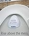 Mr. Winkie Toilet Lid Light, Motion Detection - Smart Tech Automation, Light Changes for Clumsy Navigators - Safe for Potty Training, Grandparents, and Nightly Bathroom Visitors, 1 Count