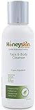Gentle Moisturizing Organic Face Cleanser and Body Wash - Treats Eczema, Psoriasis, Dry Skin, Rosacea, Acne and more - PHed at 5.5 To Balance Any Skin Type - Protect While You Cleanse With Aloe Vera, Manuka Honey and Botanicals. No Parabens - No Chem