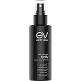 Earth Vibes Natural Hair Detangler, Leave-In Conditioner Spray For Kids &amp; Adults - All Hair Types - Color Safe Cruelty, Sulfate - Paraben Free - Made With Organic Jojoba And Avocado Oil