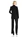 Calvin Klein Women's Two Button Lux Blazer (Standard & Petite Sizes), Black, 6