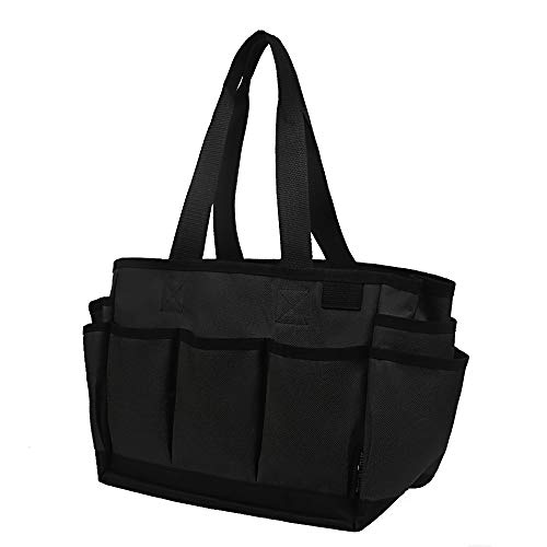 SmarTour Garden Tote/Gardening Tool Storage Bag/Garden Tool Bag for Indoor Outdoor Garden Plant Tool Set Gardening Tools Organizer