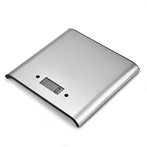Kitchen Scale, Digital Food Weighting Scale 11lb/5000g Electronic Cooking Food Scale, Weighing Scales with LCD Display, Accurate Gram, for Homeï¼Œfor Kitchen, Batteries Included -TOBION
