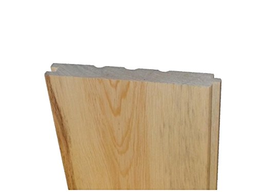 OLD WOOD UV-BSPP-TG-5.25 Fire-Reclaimed UV-Cured Rocky Mountain Ponderosa Pine Solid Wood Flooring