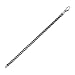 Men's Stainless Steel 6mm Foxtail Chain Bracelet, 9