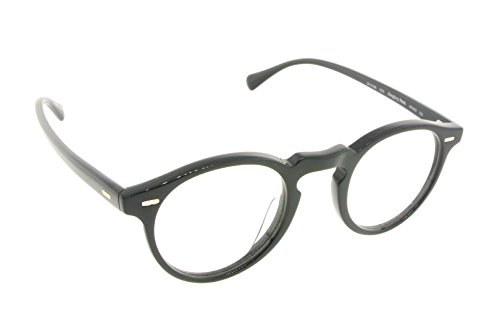 Oliver Peoples Eyeglasses Gregory Peck 5186 1005 Black Acetate Frames