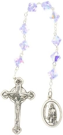 RosariesSt. Peregrine Chaplet Made with Gemstone, Central European Crystal or Wood (Patron Saint of Cancer Patients)