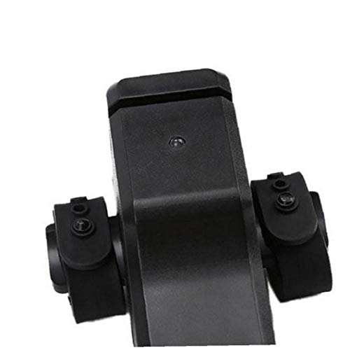 Yoyakie Angeln Bissanzeiger Anzeige Alarmglocke Led-licht Angeln Ton Alarm Bissausrüstung Angelzubehör Schwarz – Bild 7