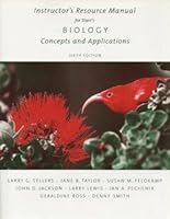 Biology Concepts and Applications- Instructor's Resource Manual 0534462324 Book Cover