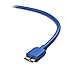 Cable Matters Micro USB 3.0 Cable - 10ft, External Hard Drive Cable, USB to USB-Micro B Cord, Compatible with Seagate, LaCie, Toshiba, Samsung, Western Digital/WD External Hard Drive, Blue