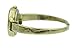 Women's Classic Dainty Easy Read Gold Tone Bangle cuff Watch