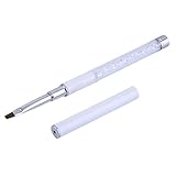 Anboo 1PCS Dotting Painting Pen Polish Brush Set GEL & Acrylic Nail Art Tips Design (White)