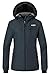 Wantdo Women's Mountain Ski Fleece Jacket Waterproof Windproof Snow Rain Coat