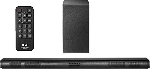LG Electronics SH4 2.1 Channel 300W Sound Bar with Wireless Subwoofer (Certified Refurbished)