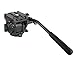 KINGJOY Video Camera Tripod Head Drag Pan Head Aluminum Alloy Quick Release Plate 1/4 Inch 3/8 Inch Mounting Screws Monopod Camera Camcorder Shooting Filming Max Load 11 Lbs