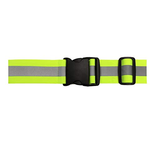 Zerama Reflective Belt Kids Women Men Safety High Visibility Belt for Cycling Climbing from US Warehouse - Thumbnail 3