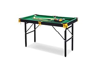 Amazon.com : Rack pool tables Rack Leo Foldable 4-Foot ...