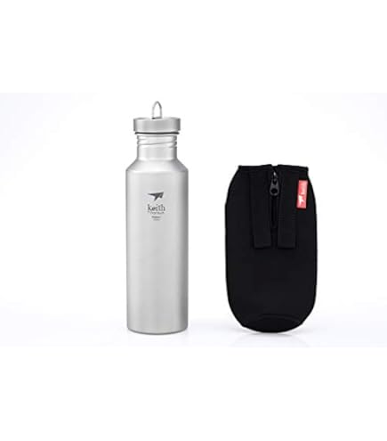 Gourde Snow Peak TW-800 Aurora – 800 Ml – Titane – Camping Japon