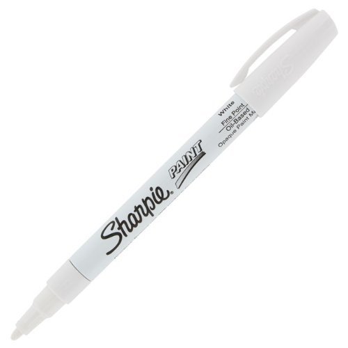 SHARPIE Fine Point Paint Marker [Set of 3] Color White Pricepulse
