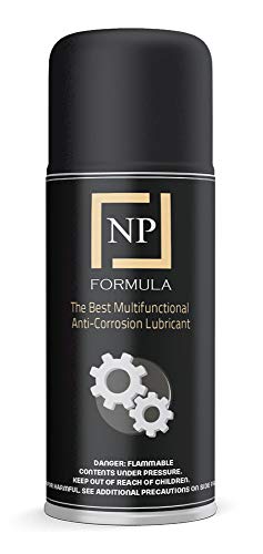 Premium Anti Corrosive Spray NP Formula Best Lubricant All Purpose Protective Anti Seize Film Rust Converter Rust Remover Corrosion Inhibitor Dry Gun Chain Vehicle Automotive Liquid Wrench Bike Black