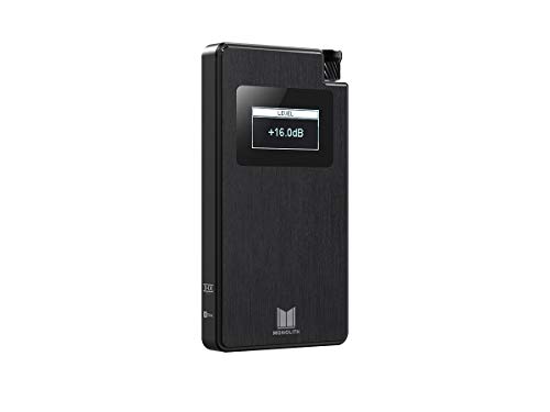 image for Monolith 124460 Portable Headphone Amplifier and Dac - Black with THX 