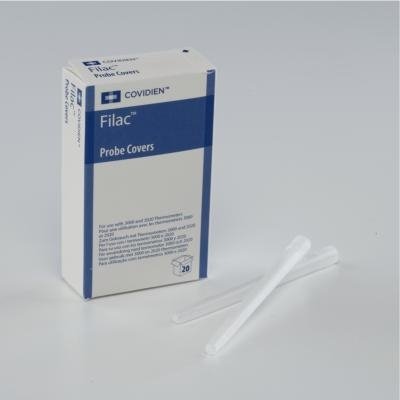 Covidien Filac 502000Bx Digital Thermometer Probe Cover, 500-Count