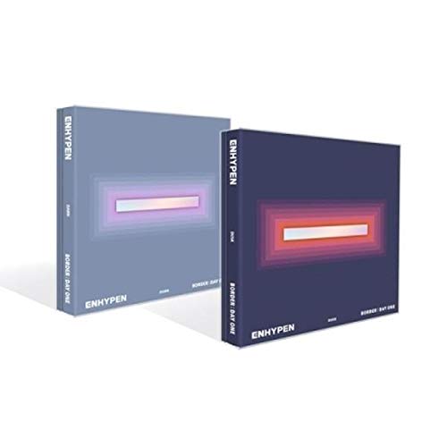Enhypen Border : Day One 1st Mini Album Random Version CD+136p PhotoBook+Clear Story Cover+1p Bookmark+2p PhotoCard+1p Postcard+Tracking Sealed