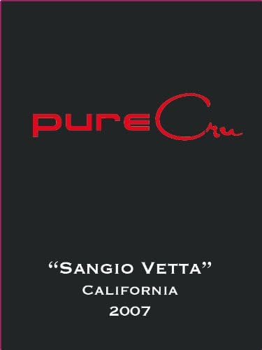 2007 pureCru Napa Valley "Sangio Vetta" Sangiovese 750 mL