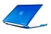 iPearl mCover Hard Shell Cover Case + Keyboard Skin for Model A1342 White Unibody 13-inch MacBook (Part No. MC207LL/A or MC516LL/A, Released After Oct. 20, 2009) (Blue)