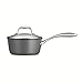 Tramontina 80123/011DS Gourmet Heavy-Gauge Aluminum Nonstick Covered Sauce Pan, 2-Quart, Hard Anodized